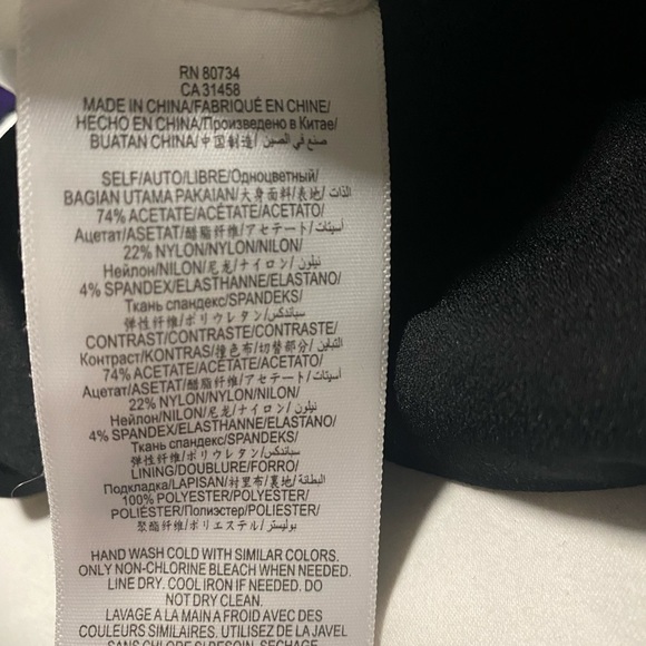 BCBGMaxazria black/white mini new with tags size 2 - Picture 7 of 8